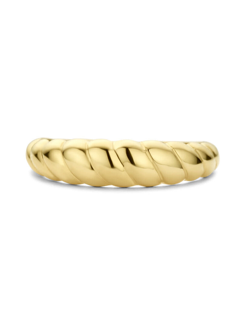 Gouden ring - 14 karaats - Fantasie - Maat 17