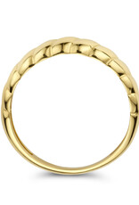 Gouden ring - 14 karaats - Fantasie - Maat 17