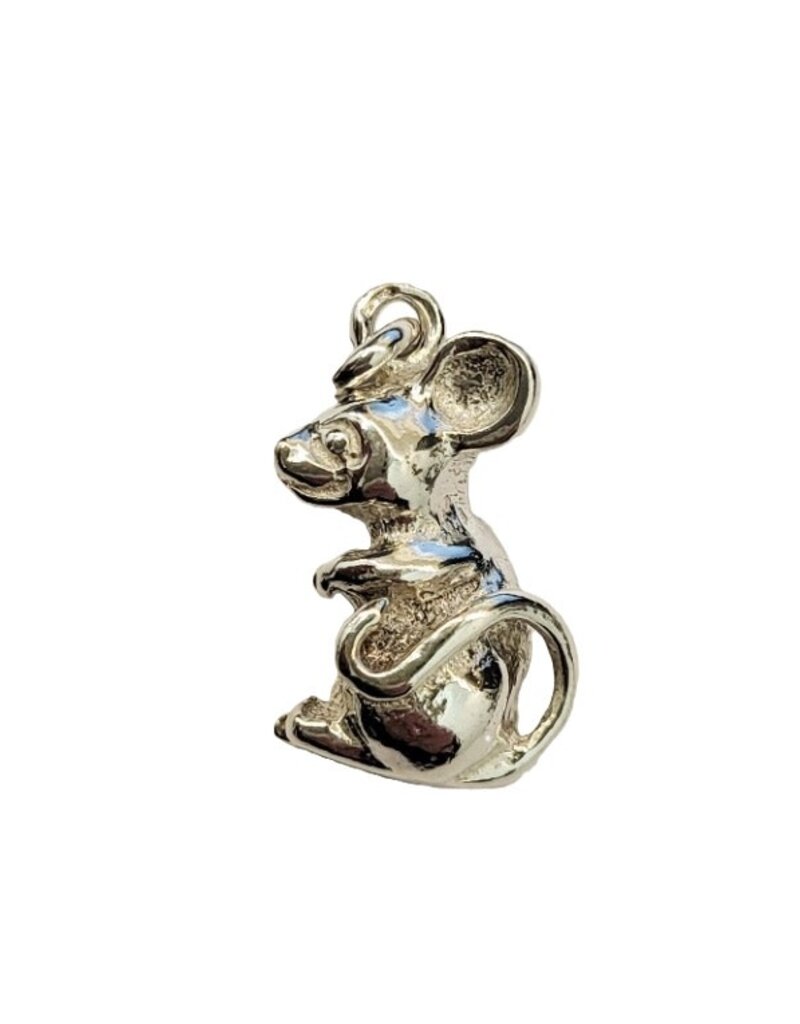 Occasions by Marleen Occasions by Marleen - Zilveren bedel - Muis