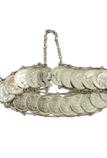 Occasions by Marleen Occasions by Marleen - Laag gehalte armband - Dubbeltjes - Bakslot - 20 cm