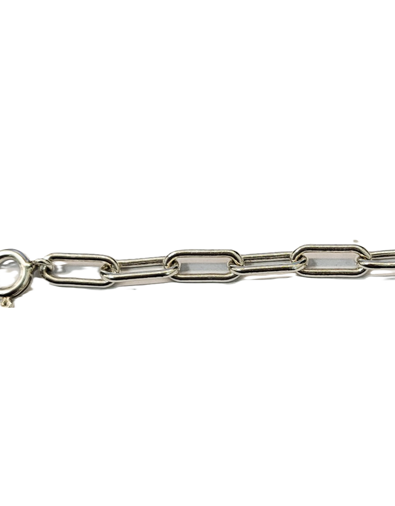 Occasions by Marleen Occasions by Marleen - Zilveren armband - Closed for ever - 18 cm