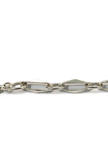 Occasions by Marleen Occasions by Marleen - Zilveren armband - Closed for ever - 19.5 cm