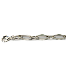 Occasions by Marleen Occasions by Marleen - Zilveren armband - Closed for ever - 19.5 cm