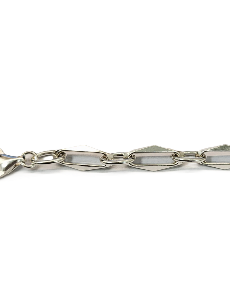 Occasions by Marleen Occasions by Marleen - Zilveren armband - Closed for ever - 19.5 cm