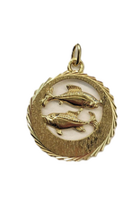 Occasions by Marleen Occasions by Marleen - 14 karaats - Gouden sterrenbeeld - Vissen