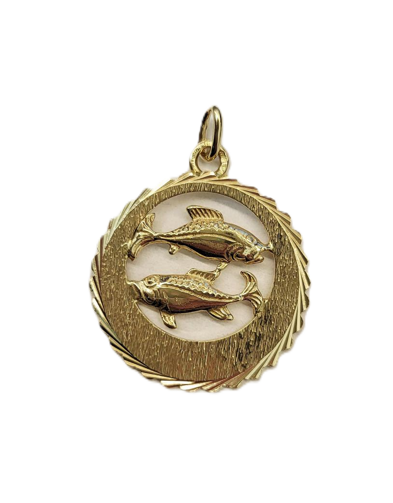 Occasions by Marleen Occasions by Marleen - 14 karaats - Gouden sterrenbeeld - Vissen