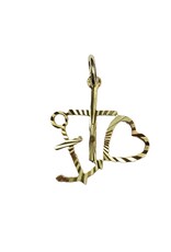 Occasions by Marleen Occasions by Marleen - 14 karaats - Gouden hanger - Geloof hoop en liefde
