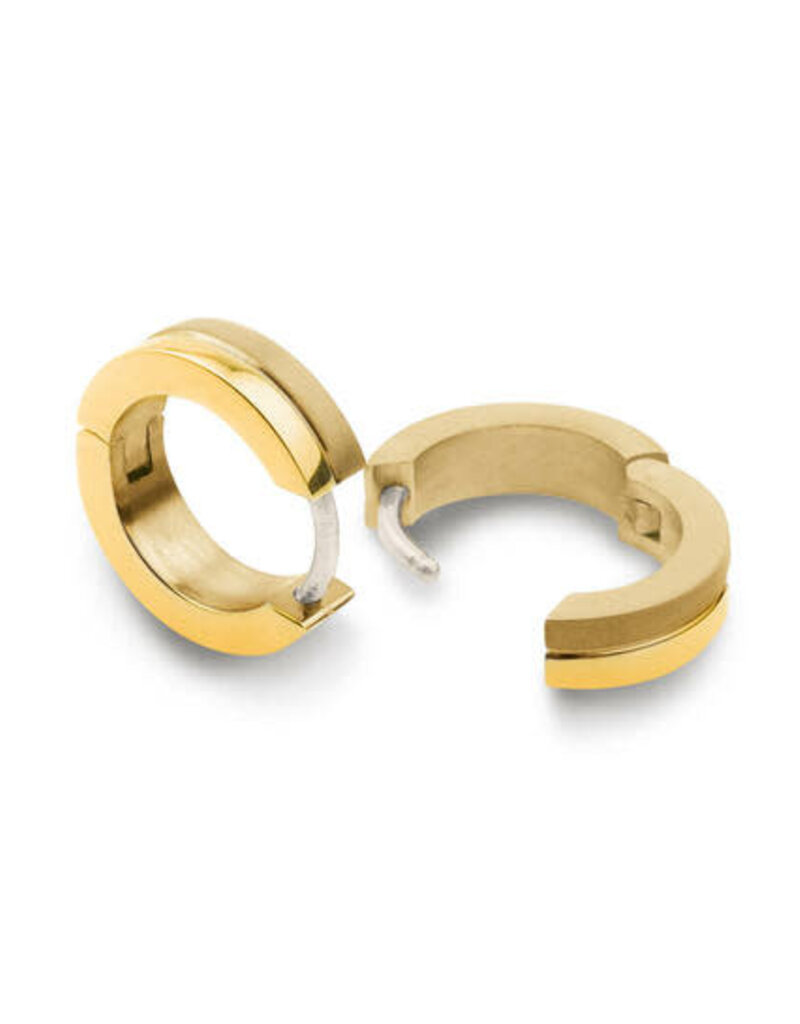 Boccia Boccia - Titanium - Oorringen - Verguld