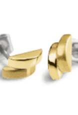 Boccia Boccia - Titanium - Oorknoppen - Verguld