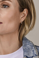 Zilveren oorringen - Gerhodineerd - Bolletjes