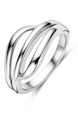 Zilveren ring - Gerhodineerd  - Maat 17.75