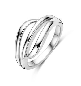 Zilveren ring - Gerhodineerd  - Maat 17.75