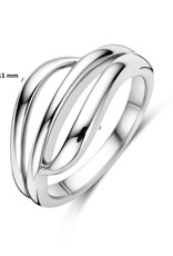 Zilveren ring - Gerhodineerd  - Maat 17.75