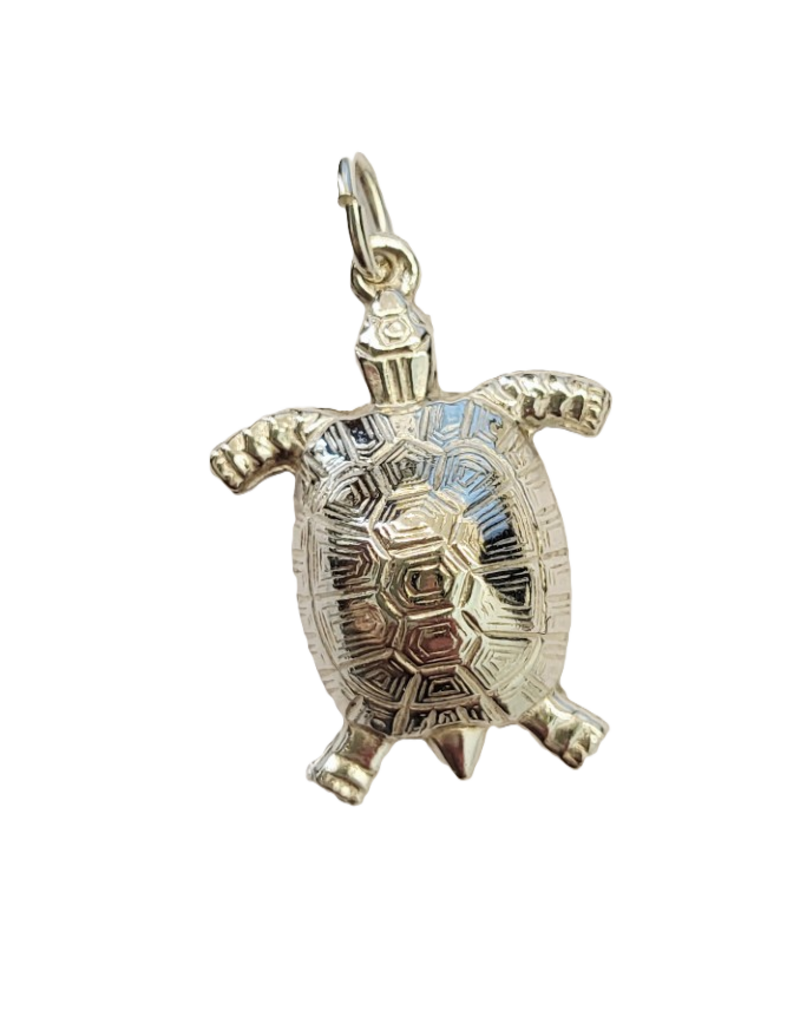 Occasions by Marleen Occasions by Marleen - Zilveren bedel - Schildpad