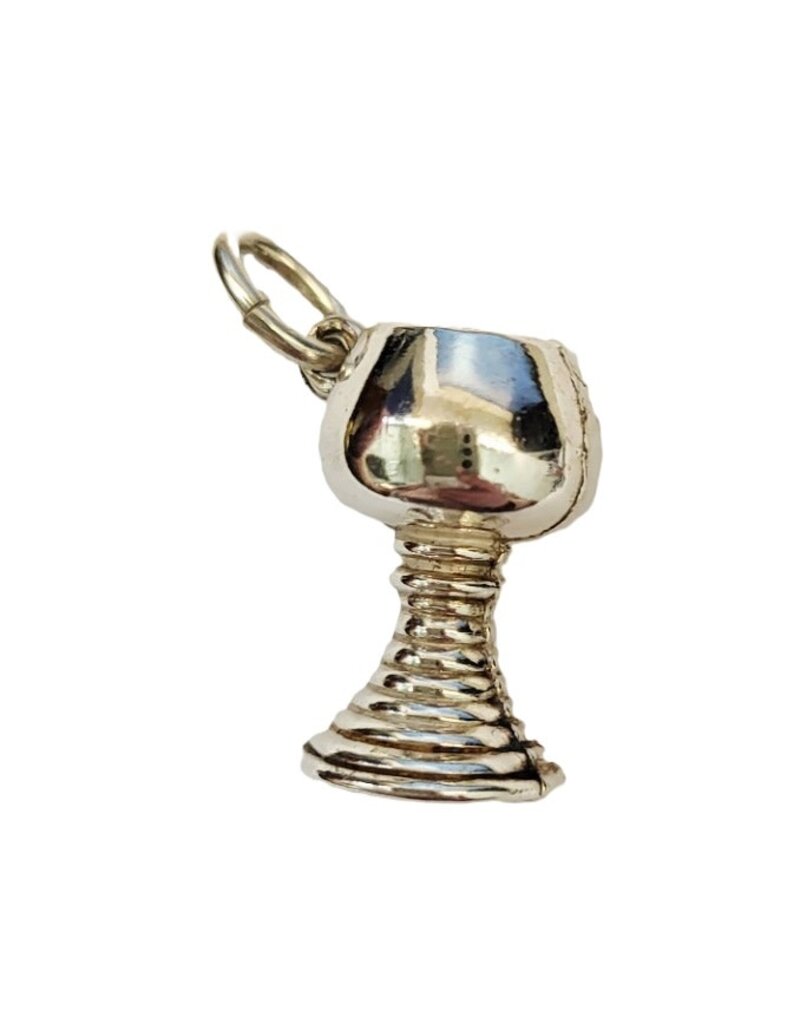 Occasions by Marleen Occasions by Marleen - Zilveren bedel - Wijnglas