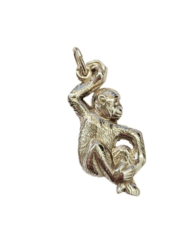 Occasions by Marleen Occasions by Marleen - Zilveren bedel - Aap