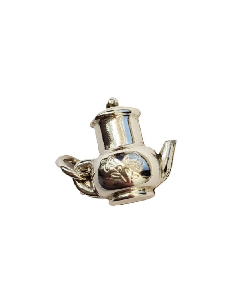 Occasions by Marleen Occasions by Marleen - Zilveren bedel - Koffiepot