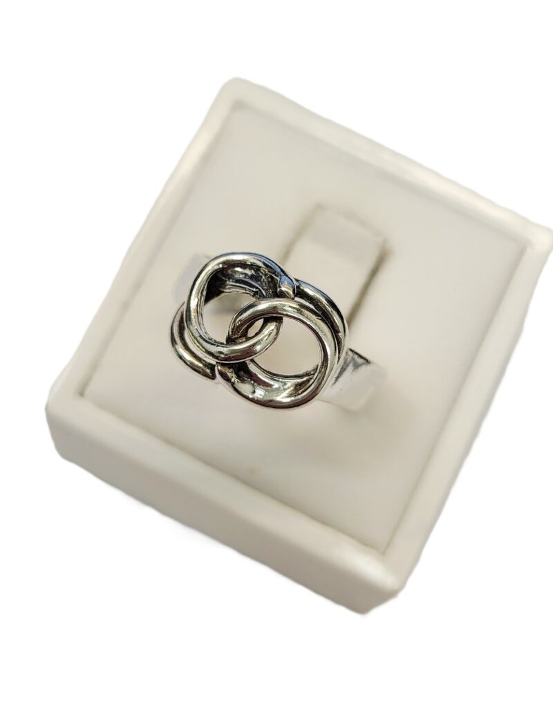 Occasions by Marleen Occasions by Marleen - Zilveren ring - Maat openscheen