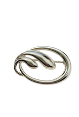 Occasions by Marleen Occasions by Marleen - Zilveren broche - Fantasie - Glad