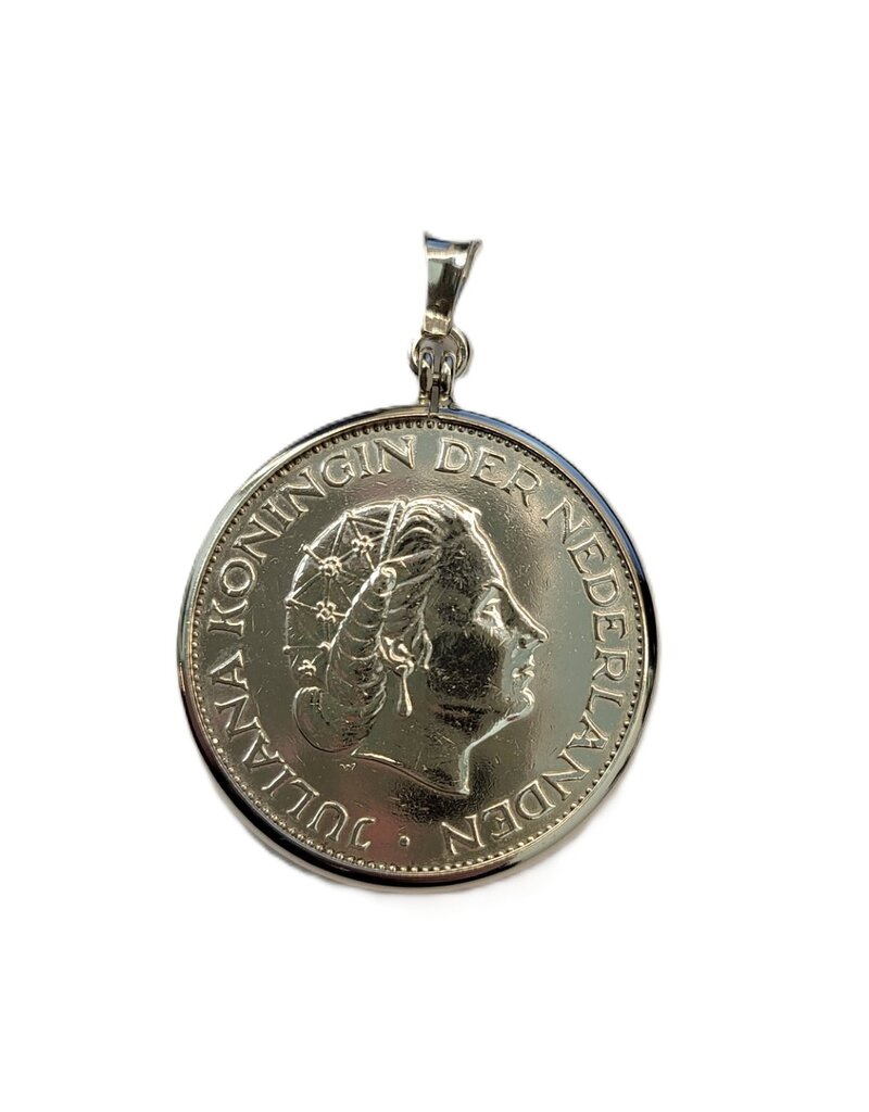 Occasions by Marleen Occasions by Marleen - Zilveren Rijsdaalder - 1957 Juliana - Gladde rand