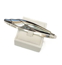 Occasions by Marleen Occasions by Marleen - Zilveren bangle - Bewerkt