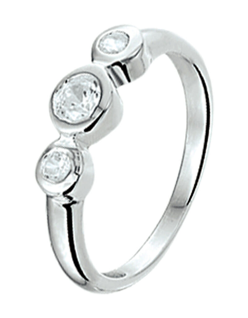 Zilveren ring - Gerhodineerd - Maat 15.5