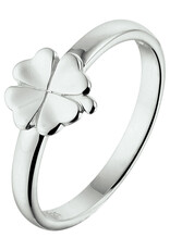 Zilveren kinderring - Gerhodineerd - Maat 15