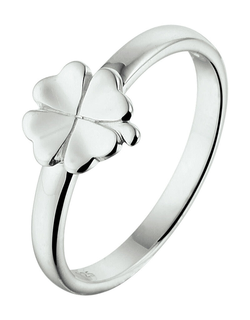 Zilveren kinderring - Gerhodineerd - Maat 15