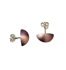 Otracosa Otracosa - Aluminium oorknoppen met zilveren steker - ST305 Licht roze