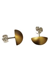 Otracosa Otracosa - Aluminium oorknoppen met zilveren steker - ST305 Apricot