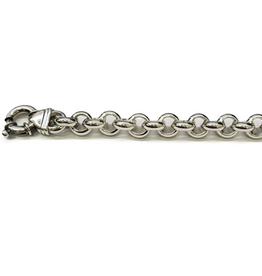 Occasions by Marleen Occasions by Marleen - Zilveren collier - Jasseron - 51 cm