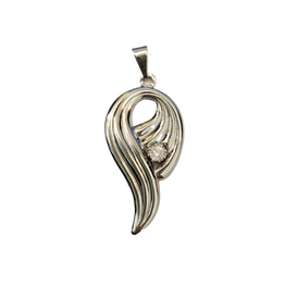 Occasions by Marleen Occasions by Marleen - Zilveren Hanger - Zirkonia