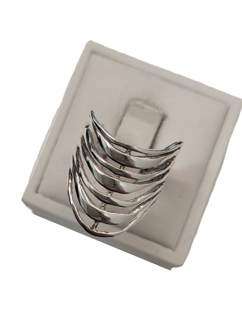 Occasions by Marleen Occasions by Marleen - Zilveren ring - V - Maat 17.75