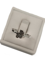 Occasions by Marleen Occasions by Marleen - Zilveren ring - Kinderwagen - Maat 19
