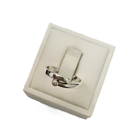 Occasions by Marleen Occasions by Marleen - Zilveren ring - Zirkonia - Maat 18