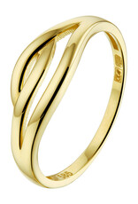 Gouden ring - 14 karaats - Fantasie - Maat 17.75
