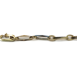Occasions by Marleen Occasions by Marleen - 14 karaats - Gouden armband - Closed for ever - 19 cm