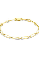 Gouden armband - 14 karaats - Closed for ever - 4.5 mm - 19 cm