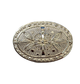 Occasions by Marleen Occasions by Marleen - Zilveren broche - Opengewerkt