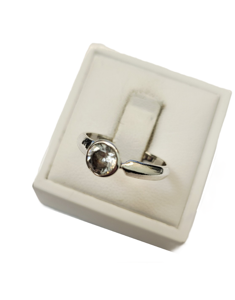 Occasions by Marleen Occasions by Marleen - Zilveren ring - Zirkonia - Maat 18.5