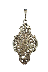 Occasions by Marleen Occasions by Marleen - Zilveren hanger - Hollandse hanger - Opengewerkt