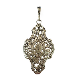 Occasions by Marleen Occasions by Marleen - Zilveren hanger - Hollandse hanger - Opengewerkt