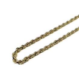 Occasions by Marleen Occasions by Marleen - 14 karaats - Gouden collier - Koord aflopend - 46.5 cm