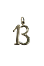 Occasions by Marleen Occasions by Marleen - Zilveren bedel - Cijfer 13