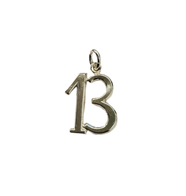 Occasions by Marleen Occasions by Marleen - Zilveren bedel - Cijfer 13