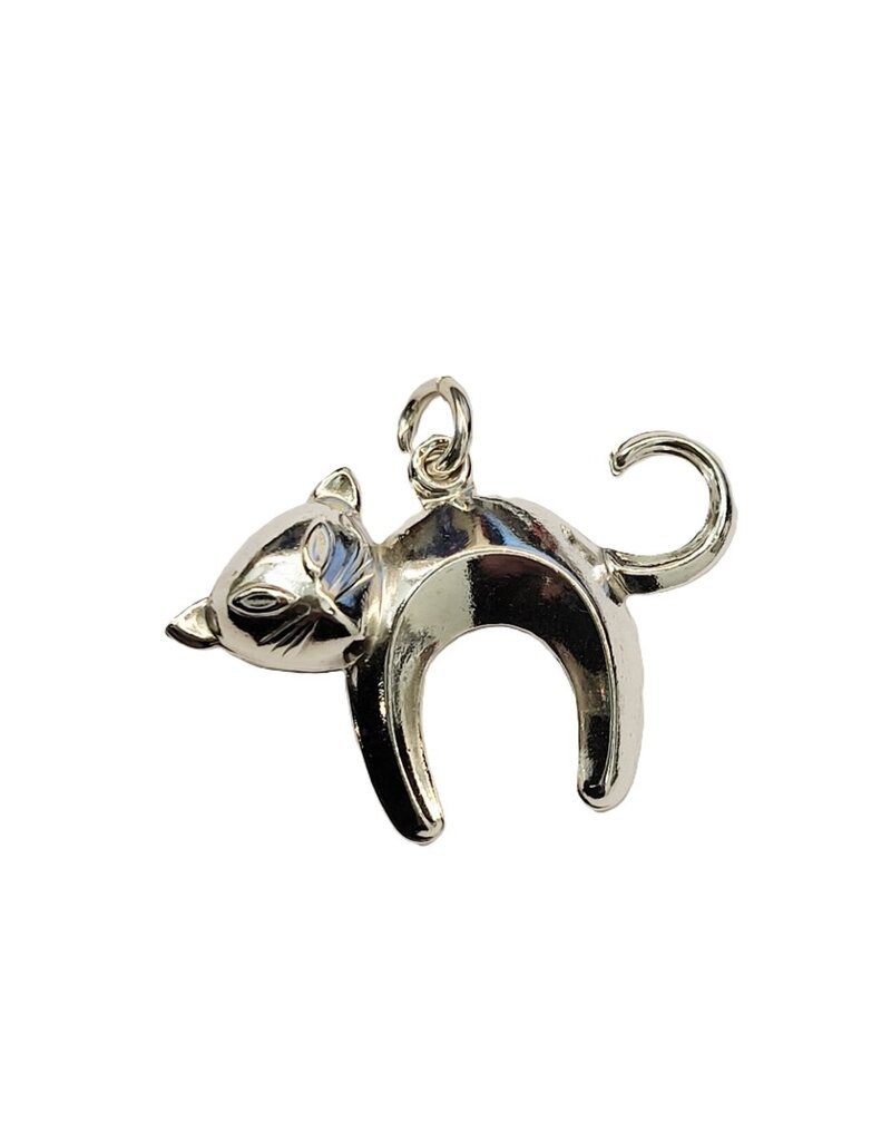 Occasions by Marleen Occasions by Marleen - Zilveren bedel - Poes