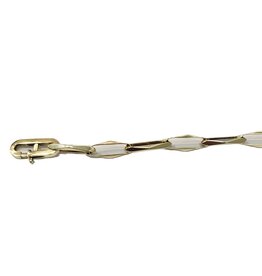 Occasions by Marleen Occasions by Marleen - 14 karaats - Gouden armband - Closed for ever - 20 cm