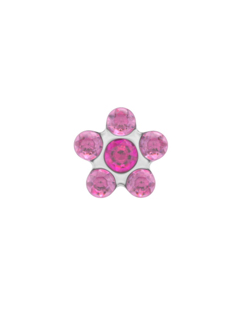 Studex Studex schietknopjes - Daisy Zirkonia Roze - 7512-6023 (159)