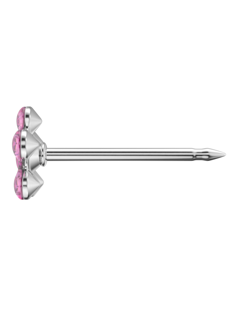 Studex Studex schietknopjes - Daisy Zirkonia Roze - 7512-6023 (159)