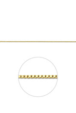 Gouden lengtecollier - 14 Karaats - Venetiaans - 1.1 mm